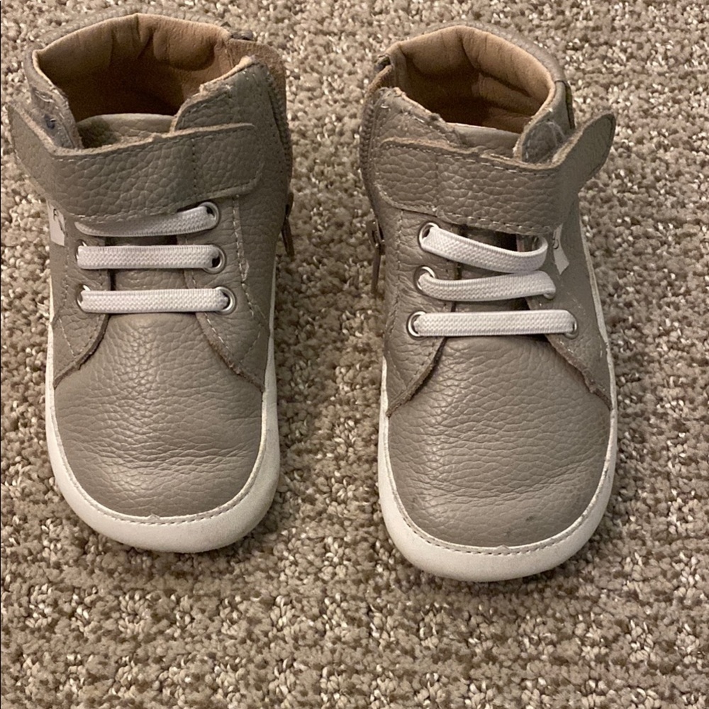 Little Love Bug Grey High Tops